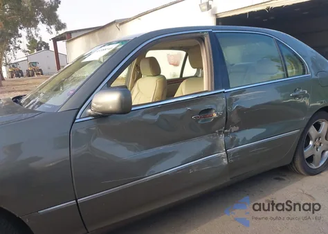 2006 Lexus Ls 430 from USA, damaged, VIN JTHBN36F765034986